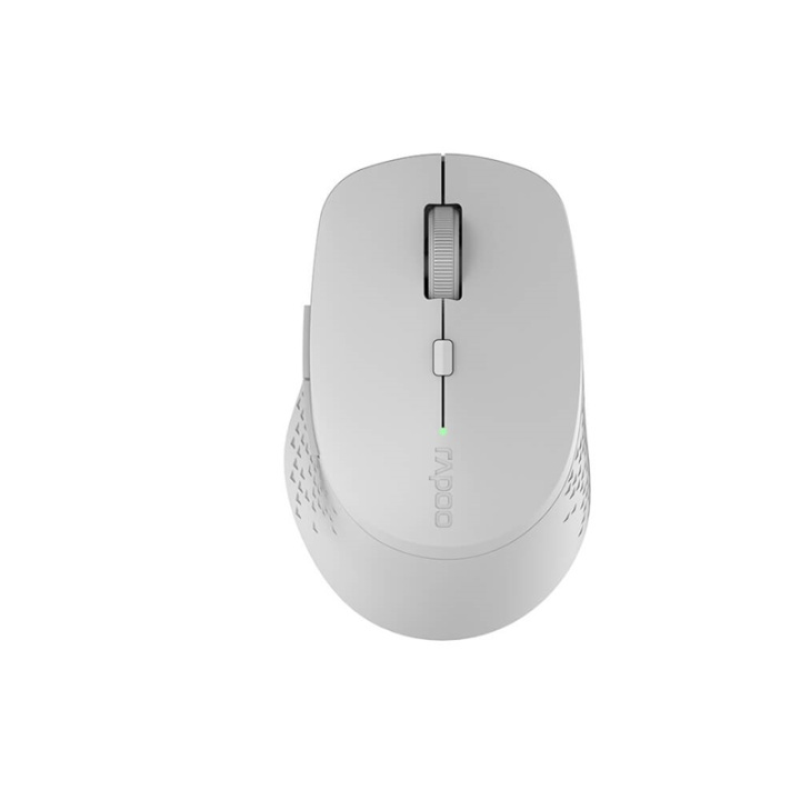 RAPOO Mice M300 Multi-Mode Wireless Optical Lightgrey in de groep COMPUTERS & RANDAPPARATUUR / Muizen en toetsenborden / Muizen / Draadloos bij TP E-commerce Nordic AB (38-91360)