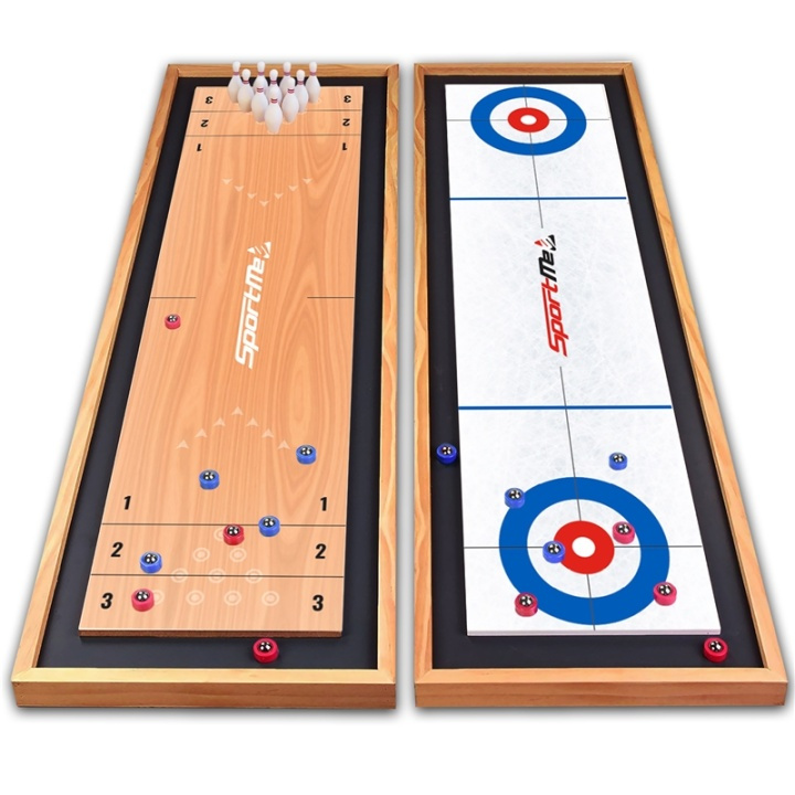 SportMe Shuffleboard 3 i 1 in de groep SPEELGOED, KINDER- & BABYPRODUCTEN / Speelgoed / Bordspellen / Familiespellen bij TP E-commerce Nordic AB (38-91608)