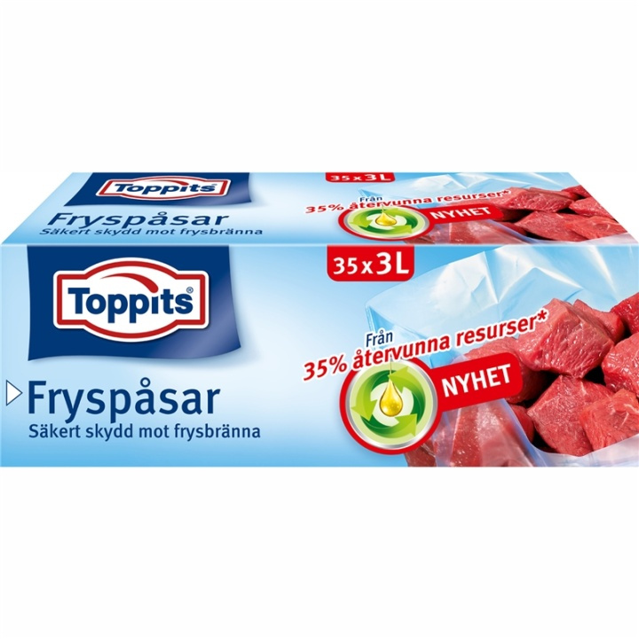 Toppits Fryspåsar 3L 9st DFP in de groep HUISHOUDEN & TUIN / Keukengerei / Overige keukengereedschap bij TP E-commerce Nordic AB (38-91645)