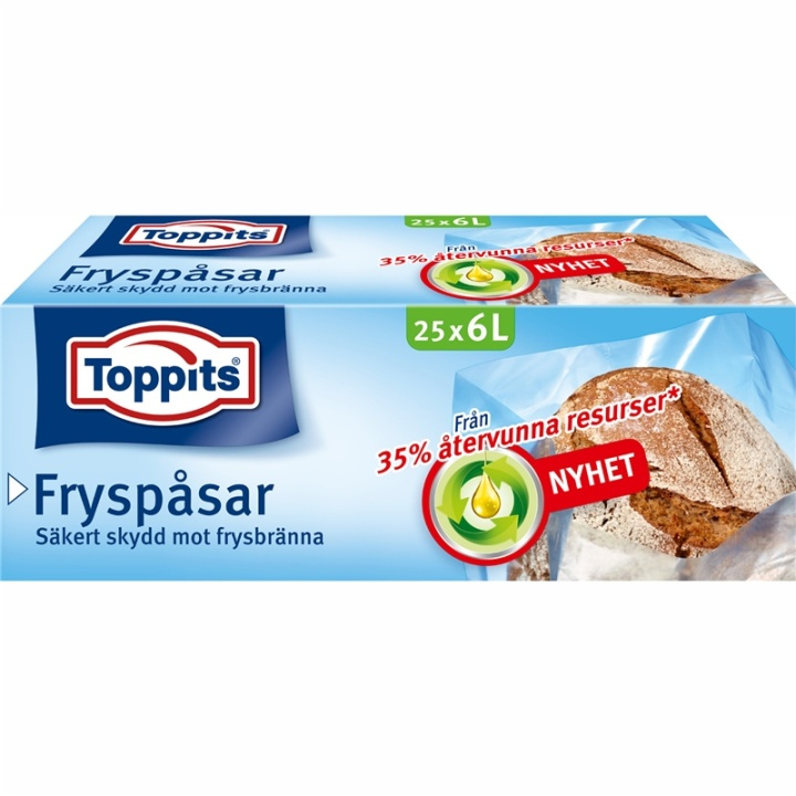 Toppits Fryspåsar 6L 9st DFP in de groep HUISHOUDEN & TUIN / Keukengerei / Overige keukengereedschap bij TP E-commerce Nordic AB (38-91646)