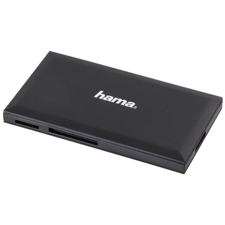 HAMA Cardreader USB 3.0 Multi SD/microSD/CF/MS Black in de groep HOME ELECTRONICS / Opslagmedia / Geheugenkaartlezer bij TP E-commerce Nordic AB (38-91825)