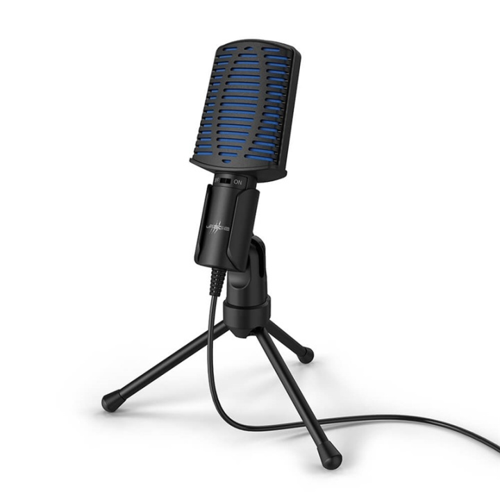 URAGE Microphone Stream 100 Gaming Black in de groep COMPUTERS & RANDAPPARATUUR / Computeraccessoires / Microfoons bij TP E-commerce Nordic AB (38-91833)