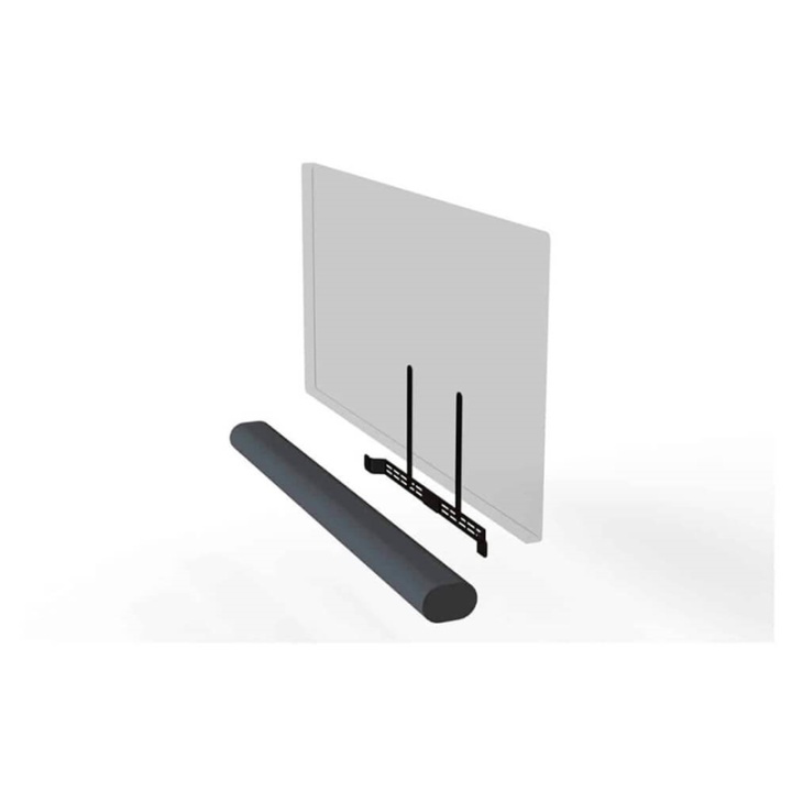 FLEXSON TV-mount SONOS ARC Black in de groep HOME ELECTRONICS / Audio & Beeld / Luidsprekers & accessoires / Accessoires bij TP E-commerce Nordic AB (38-92073)