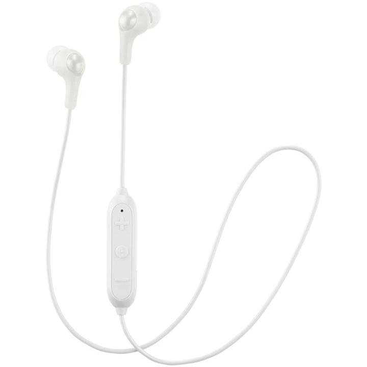 JVC Headphone FX9BT Gumy In-Ear Wireless Mic White in de groep HOME ELECTRONICS / Audio & Beeld / Koptelefoon & Accessoires / Koptelefoon bij TP E-commerce Nordic AB (38-92092)