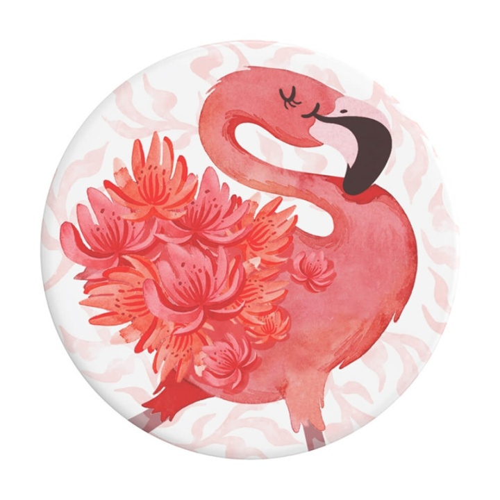 POPSOCKETS Flamingo a Go Go Removable Grip with Standfunction in de groep SMARTPHONE & TABLETS / Overige accessoires / Popsockets bij TP E-commerce Nordic AB (38-92132)