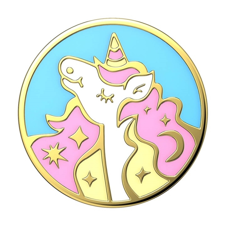 POPSOCKETS Enamel Mane Event Pink Removable Grip with Standfunction Premium in de groep SMARTPHONE & TABLETS / Overige accessoires / Popsockets bij TP E-commerce Nordic AB (38-92135)