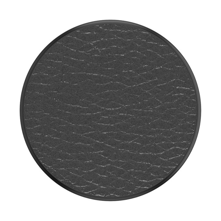 POPSOCKETS Pebbled Vegan Leather Black Removable Grip with Standfunction Premium in de groep SMARTPHONE & TABLETS / Overige accessoires / Popsockets bij TP E-commerce Nordic AB (38-92144)