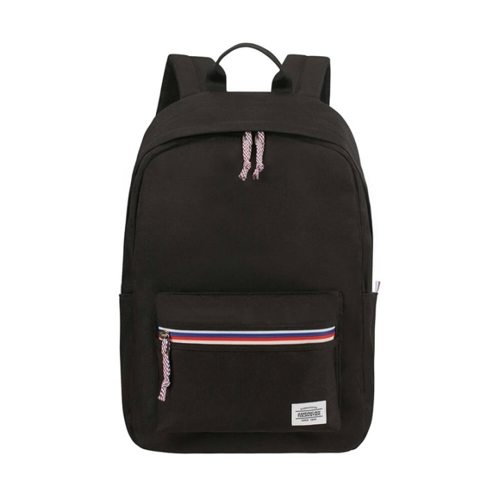 AMERICAN TOURISTER Backpack UPBEAT ZIP-Pocket BLACK in de groep COMPUTERS & RANDAPPARATUUR / Laptops & accessoires / Computertassen / Computerrugzak bij TP E-commerce Nordic AB (38-92229)