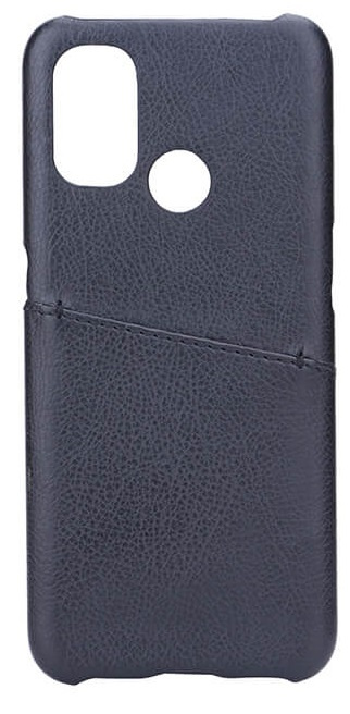ONSALA Mobile Cover Black with Cardpocket Oneplus Nord N100 in de groep SMARTPHONE & TABLETS / Mobielbescherming / OnePlus bij TP E-commerce Nordic AB (38-92247)
