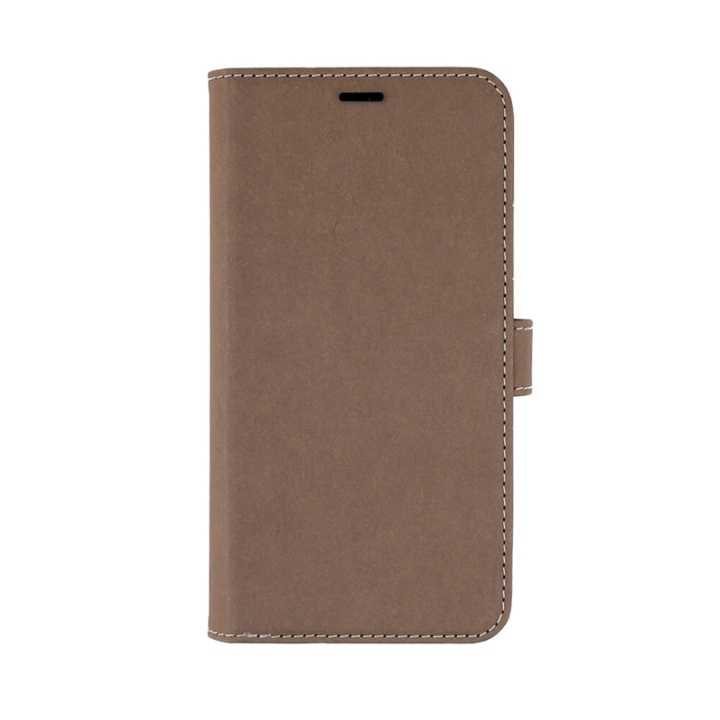 ONSALA ECO Mobile Wallet Brown iPhone 12 Mini in de groep SMARTPHONE & TABLETS / Mobielbescherming / Apple / iPhone 12 Mini / Wallet Case bij TP E-commerce Nordic AB (38-92250)