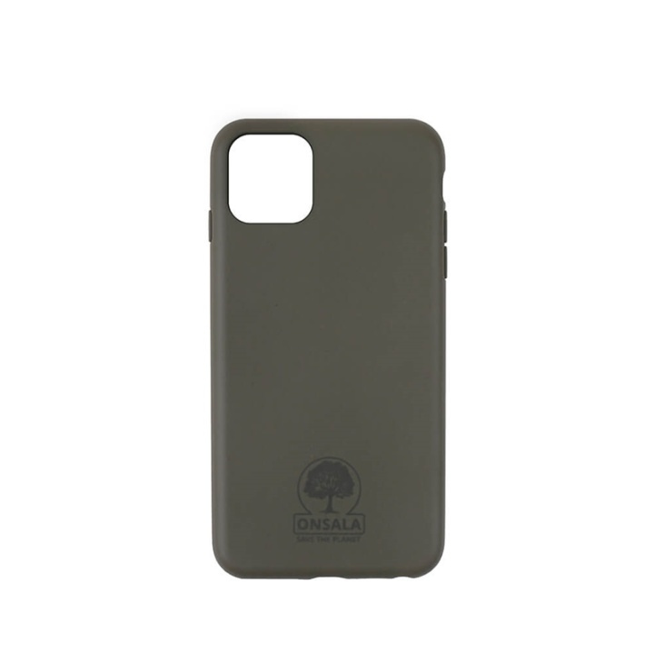 ONSALA ECO Mobile Cover green iPhone 12 Pro Max in de groep SMARTPHONE & TABLETS / Mobielbescherming / Apple / IPL en laser / Springspeelgoed bij TP E-commerce Nordic AB (38-92263)