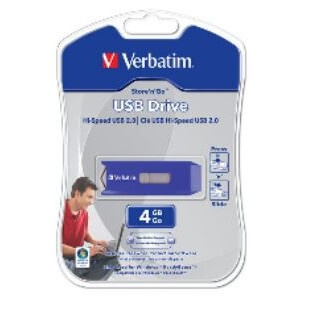 VERBATIM USB Minne \'N\'Go 4GB Hi-Speed Store in de groep HOME ELECTRONICS / Opslagmedia / USB-geheugen / USB 2.0 bij TP E-commerce Nordic AB (38-92296)
