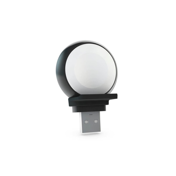 ZENS Apple Watch Charger QI USB-Stick Aluminium Svart in de groep SMARTPHONE & TABLETS / Training, thuis & vrije tijd / Apple Watch & Accessoires / Accessoires bij TP E-commerce Nordic AB (38-92378)