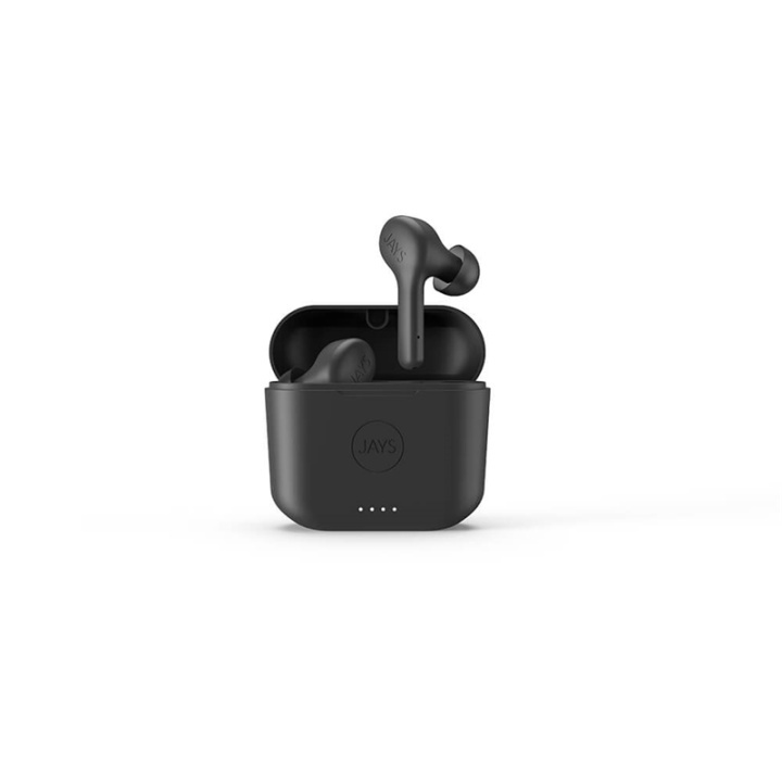 JAYS Hörlur f-Five Wireless In-Ear Black in de groep HOME ELECTRONICS / Audio & Beeld / Koptelefoon & Accessoires / Koptelefoon bij TP E-commerce Nordic AB (38-92405)