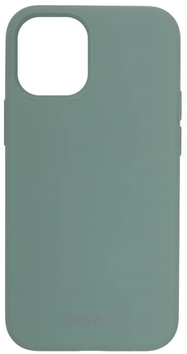 ONSALA Mobile Cover Silicone Pine Green iPhone 12 Mini in de groep SMARTPHONE & TABLETS / Mobielbescherming / Apple / iPhone 12 Mini / Hoesjes bij TP E-commerce Nordic AB (38-92445)