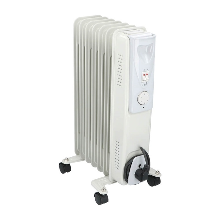 ALPINA Oil Heater 1500W White in de groep HUISHOUDEN & TUIN / Ventilatoren & Klimaatproducten / Radiatoren bij TP E-commerce Nordic AB (38-92482)