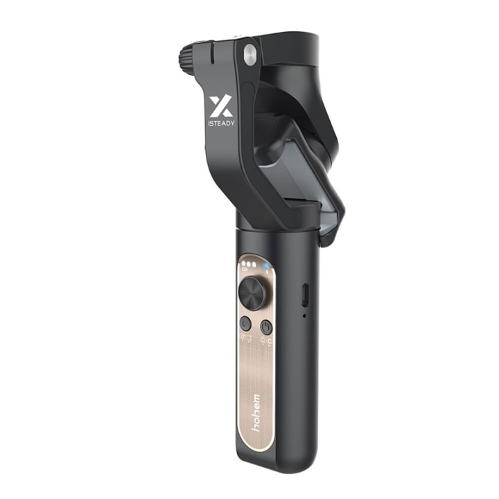 HOHEM Smartphone Gimbal iSteady X Black in de groep SMARTPHONE & TABLETS / Overige accessoires / Docks, statieven en houders bij TP E-commerce Nordic AB (38-92491)