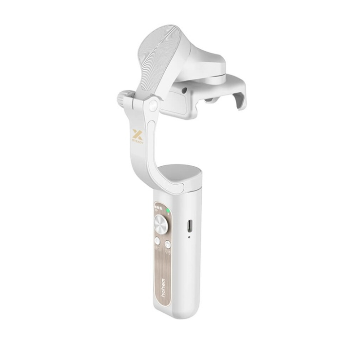 HOHEM Smartphone Gimbal iSteady X White in de groep SMARTPHONE & TABLETS / Overige accessoires / Docks, statieven en houders bij TP E-commerce Nordic AB (38-92492)