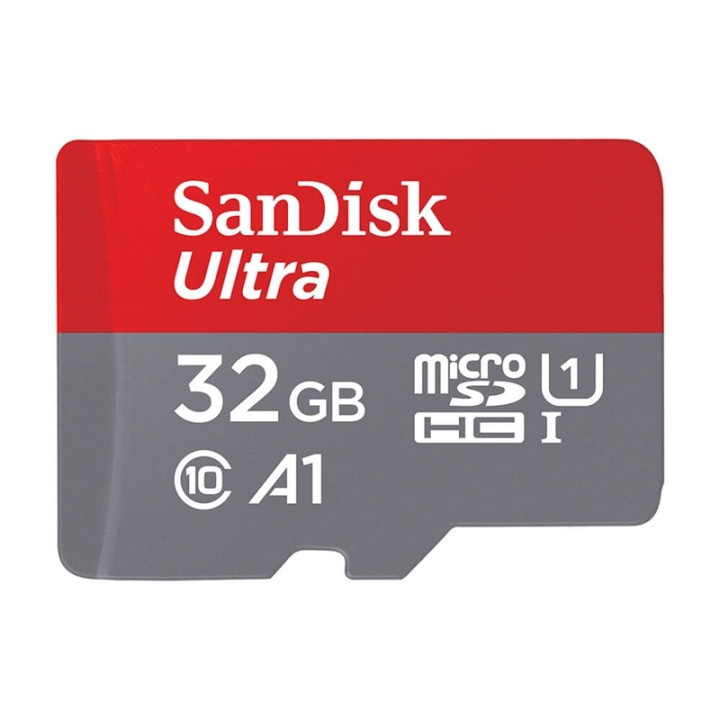 SANDISK MicroSDHC Foto Ultra 32GB 120MB/s UHS-I Adapt in de groep HOME ELECTRONICS / Opslagmedia / Geheugenkaarten / MicroSD/HC/XC bij TP E-commerce Nordic AB (38-92505)