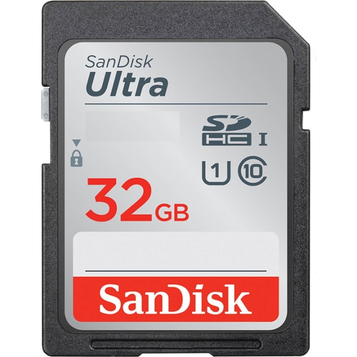 SANDISK Minneskort SDHC Ultra 32GB 120MB/s in de groep HOME ELECTRONICS / Opslagmedia / Geheugenkaarten / SD/SDHC/SDXC bij TP E-commerce Nordic AB (38-92508)