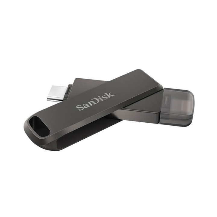 SANDISK USB-C/Lightning iXpand Luxe 64GB in de groep HOME ELECTRONICS / Opslagmedia / USB-geheugen / Type C bij TP E-commerce Nordic AB (38-92521)