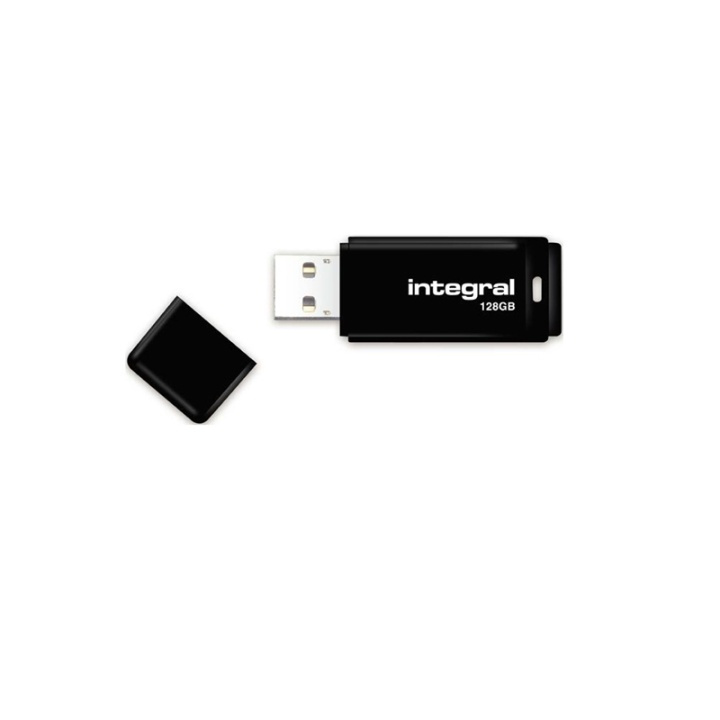 Integral Pendrive Black (128GB | USB 2.0) black in de groep HOME ELECTRONICS / Opslagmedia / USB-geheugen / USB 2.0 bij TP E-commerce Nordic AB (38-92608)