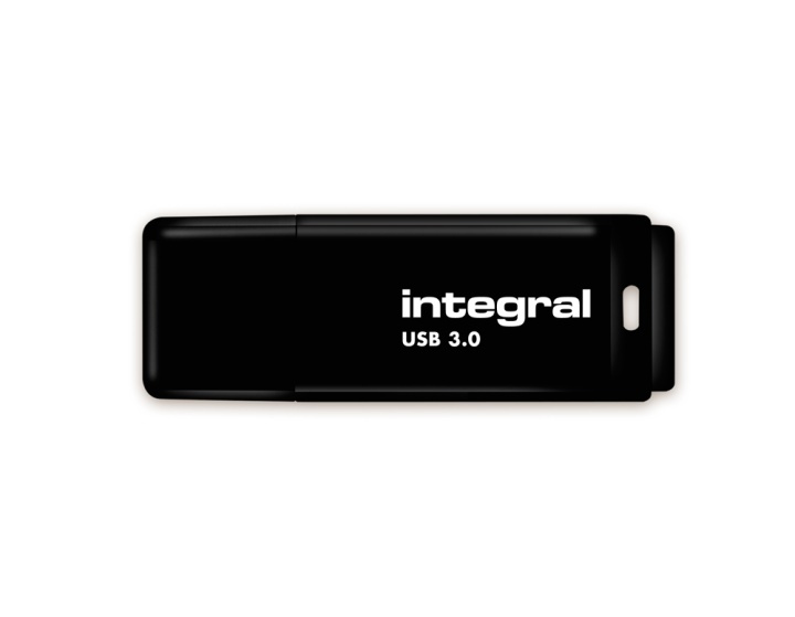 INTEGRAL Pendrive BLACK (128GB | USB 3.0) in de groep HOME ELECTRONICS / Opslagmedia / USB-geheugen / USB 3.0 bij TP E-commerce Nordic AB (38-92609)