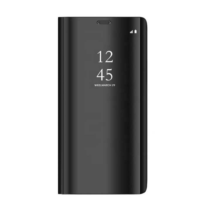 Smart Clear View - Mobielhoesje voor Huawei Mate 20 Lite, Zwart in de groep SMARTPHONE & TABLETS / Mobielbescherming / Huawei/Honor bij TP E-commerce Nordic AB (38-92653)