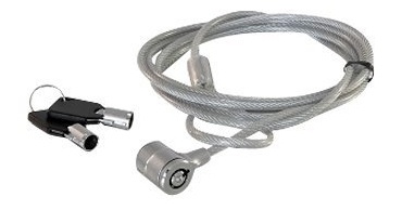 Navilock Laptop Security Cable with Key Lock in de groep COMPUTERS & RANDAPPARATUUR / Laptops & accessoires / Overige bij TP E-commerce Nordic AB (38-92836)