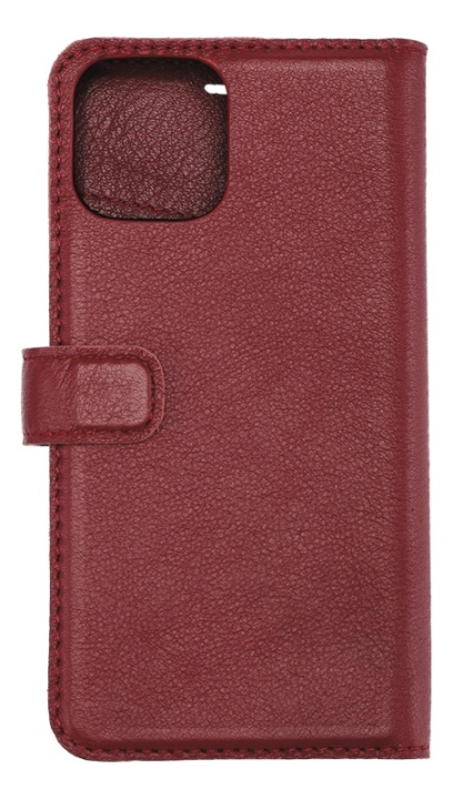 Essentials iPhone 11 Pro, Läder wallet avtagbar, röd in de groep SMARTPHONE & TABLETS / Mobielbescherming / Apple / Make-up spiegel / Wallet Case bij TP E-commerce Nordic AB (38-92909)