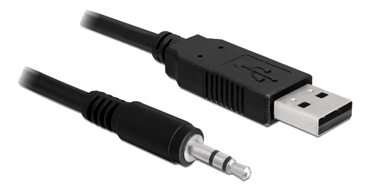 Delock Konverter USB 2.0 Typ-A Stecker zu Seriell TTL 3,5 mm 3 Pin Kli in de groep HOME ELECTRONICS / Kabels & Adapters / Audio Analoog / Adapters bij TP E-commerce Nordic AB (38-92990)