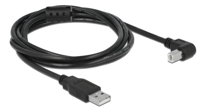 Delock Kabel USB 2.0 Typ-A Stecker > USB 2.0 Typ-B Stecker gewinkelt 2 in de groep COMPUTERS & RANDAPPARATUUR / Computerkabels / USB / USB-A / Adapters bij TP E-commerce Nordic AB (38-92991)