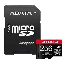 ADATA 256GB UHS-I U3 V30S(R:100MB/s/W:70MB/s) HIGH MicroSD w/adapter in de groep HOME ELECTRONICS / Opslagmedia / Geheugenkaarten / MicroSD/HC/XC bij TP E-commerce Nordic AB (38-93004)