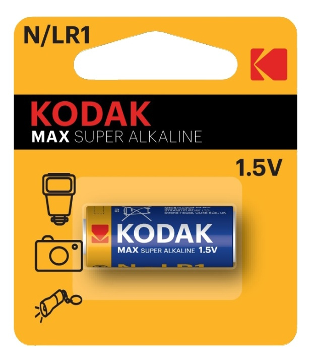 Kodak ULTRA alkaline N battery (1 pack) in de groep HOME ELECTRONICS / Foto & Video / Camerabatterijen bij TP E-commerce Nordic AB (38-93095)