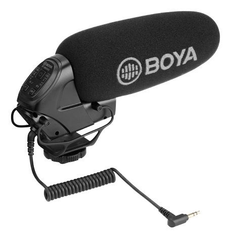 BOYA Super-cardioid Shotgun Microphone in de groep HOME ELECTRONICS / Audio & Beeld / Handmicrofoons bij TP E-commerce Nordic AB (38-93100)