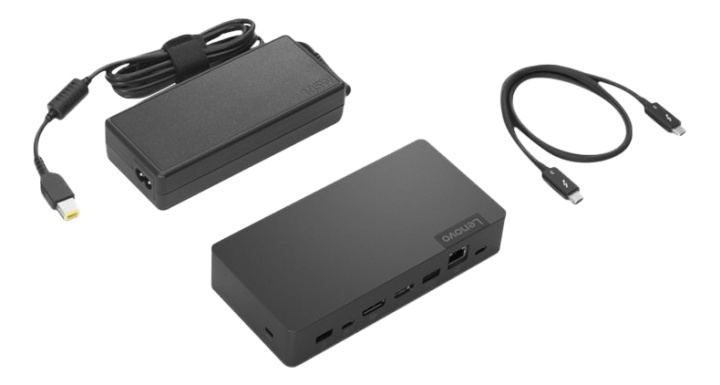 LENOVO ThinkPad Thunderbolt3 Essential Dock (EU) in de groep COMPUTERS & RANDAPPARATUUR / Laptops & accessoires / Docking station bij TP E-commerce Nordic AB (38-93201)