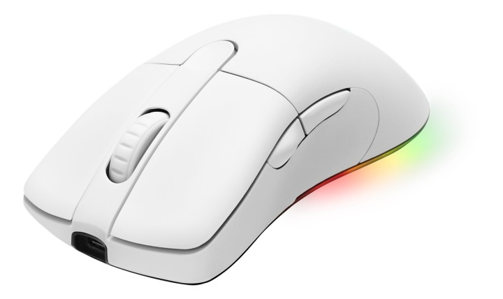 DELTACO GAMING WITTE LIJN WM90 draadloze gamingmuis in de groep COMPUTERS & RANDAPPARATUUR / Muizen en toetsenborden / Muizen / Draadloos bij TP E-commerce Nordic AB (38-93315)