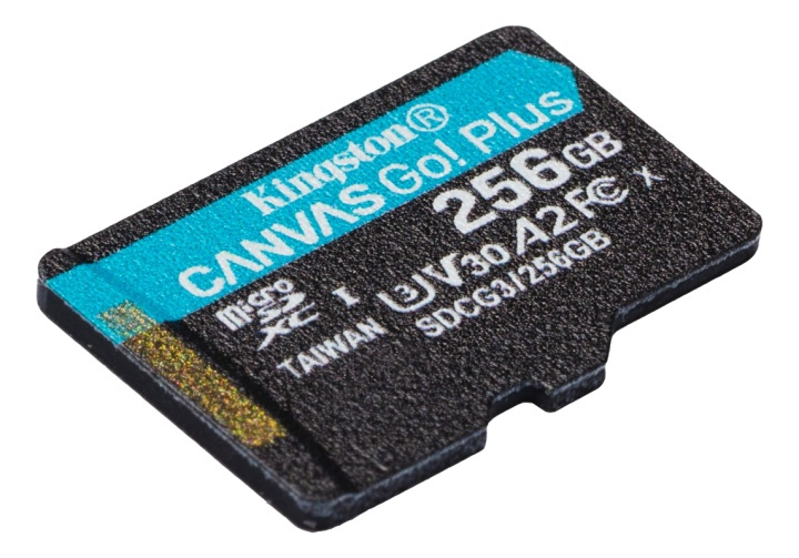 Kingston 256GB microSDXC Canvas Go Plus 170R A2 U3 V30 no Adapter in de groep HOME ELECTRONICS / Opslagmedia / Geheugenkaarten / MicroSD/HC/XC bij TP E-commerce Nordic AB (38-93406)