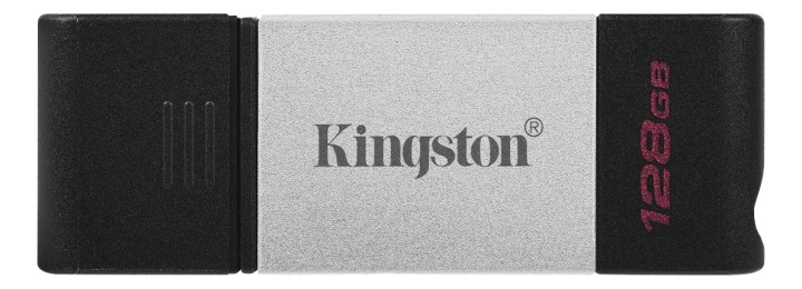 Kingston 128GB USB-C 3.2 Gen 1 DataTraveler 80 in de groep HOME ELECTRONICS / Opslagmedia / USB-geheugen / USB 3.2 bij TP E-commerce Nordic AB (38-93418)