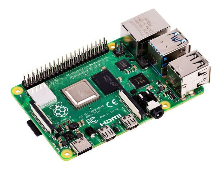 Raspberry Pi 4 Model B, 8 GB RAM in de groep COMPUTERS & RANDAPPARATUUR / Computeronderdelen / IO-kaart bij TP E-commerce Nordic AB (38-93512)