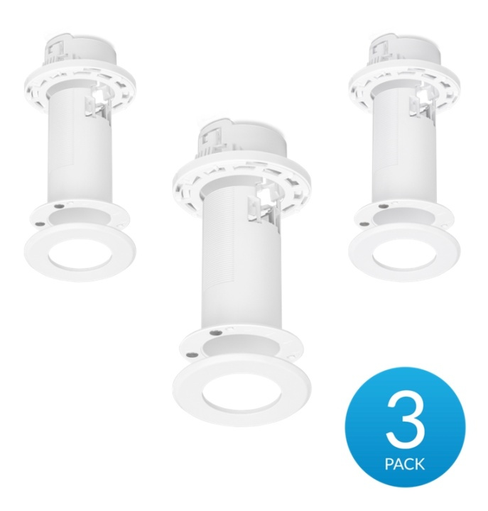 Ubiquiti Recessed ceiling mount for FlexHD Access Point 3pack in de groep COMPUTERS & RANDAPPARATUUR / Netwerk / Toegangspunten bij TP E-commerce Nordic AB (38-93626)