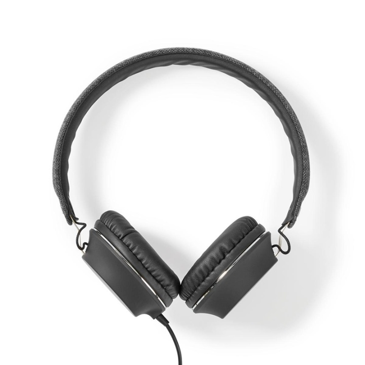 Nedis Bedrade On-ear Koptelefoon | 3,5 mm | Kabellengte: 1.20 m | Antraciet / Zwart in de groep HOME ELECTRONICS / Audio & Beeld / Koptelefoon & Accessoires / Koptelefoon bij TP E-commerce Nordic AB (38-93704)