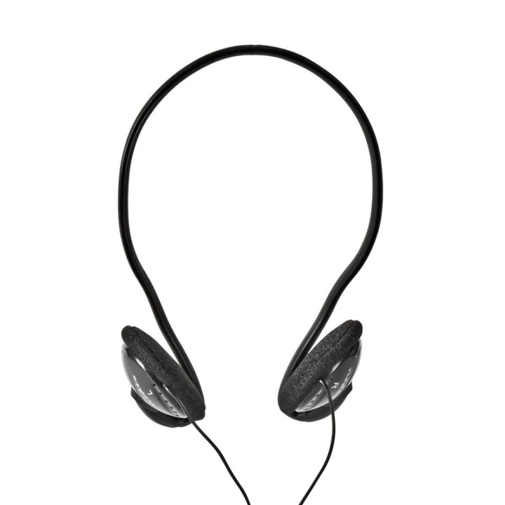 Nedis Bedrade On-ear Koptelefoon | 3,5 mm | Kabellengte: 2.10 m | Zwart in de groep HOME ELECTRONICS / Audio & Beeld / Koptelefoon & Accessoires / Koptelefoon bij TP E-commerce Nordic AB (38-93739)