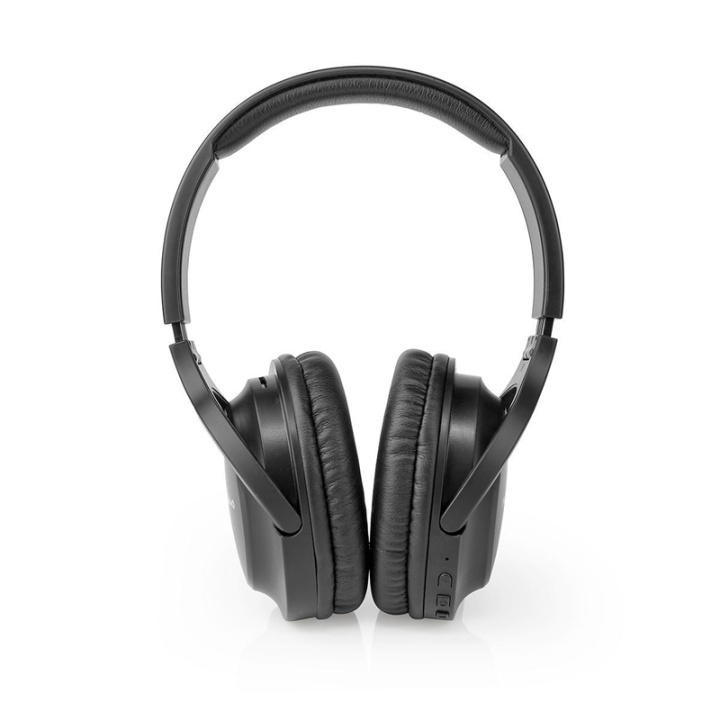 Nedis Draadloze Over-ear Koptelefoon | Maximale batterijduur: 20 uur | Ingebouwde microfoon | Drukbediening | Ondersteuning voor spraakbesturing | Volumebediening | Inclusief reiskoffer | Zwart in de groep HOME ELECTRONICS / Audio & Beeld / Koptelefoon & Accessoires / Koptelefoon bij TP E-commerce Nordic AB (38-93769)