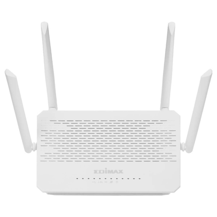 Edimax Draadloze Router AC1200 2.4/5 GHz (Dual Band) Gigabit Wit in de groep COMPUTERS & RANDAPPARATUUR / Netwerk / Routers bij TP E-commerce Nordic AB (38-93836)