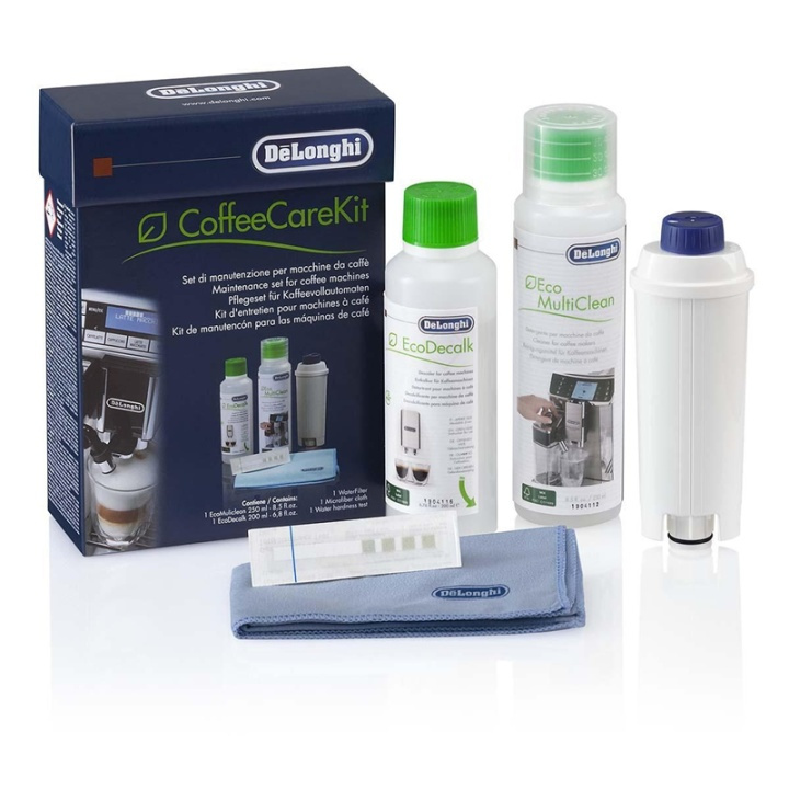 DeLonghi Onderhoudsset Koffiezetapparaat in de groep HUISHOUDEN & TUIN / Huishoudelijke apparaten / Koffiezetapparaten en accessoires / Filters & Accessoires bij TP E-commerce Nordic AB (38-93969)