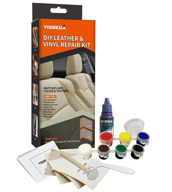 Visbella Reparationssats för läder och vinyl, olika färger in de groep AUTO / Auto schoonmaken bij TP E-commerce Nordic AB (38-94064)