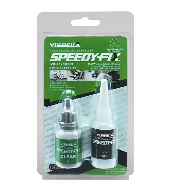 Visbella Speedy Fix - Snelle reparatie van de meeste materialen - Transparant in de groep SPORT, VRIJE TIJD & HOBBY / Hobby / Kunststof modellen / Lijm bij TP E-commerce Nordic AB (38-94068)