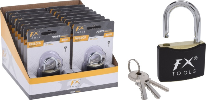 FX Toolshangslot met 3x sleutels, 40mm in de groep SPORT, VRIJE TIJD & HOBBY / Reisaccessoires / Overige bij TP E-commerce Nordic AB (38-94094)