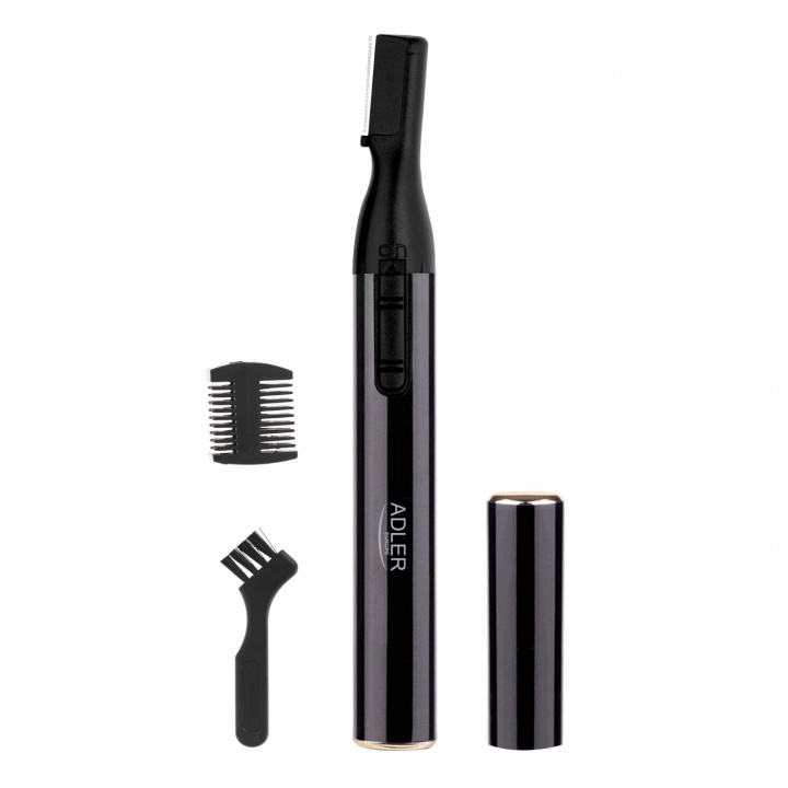 Adler AD 2934b Wenkbrauwtrimmer, Zwart in de groep BEAUTY & HEALTH / Haar & Styling / Scheren & Trimmen / Haartrimmers bij TP E-commerce Nordic AB (38-94413)